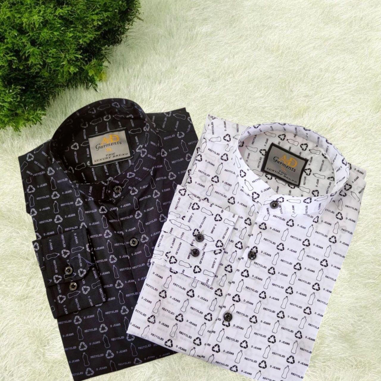 Band Collar Shirt
